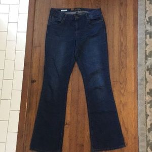 Kut from the Kloth Meryl high rise bootcut jeans